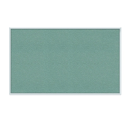 Ghent Bulletin Board, Vinyl, 2 ft H x 3 ft W, Stone 1623-199